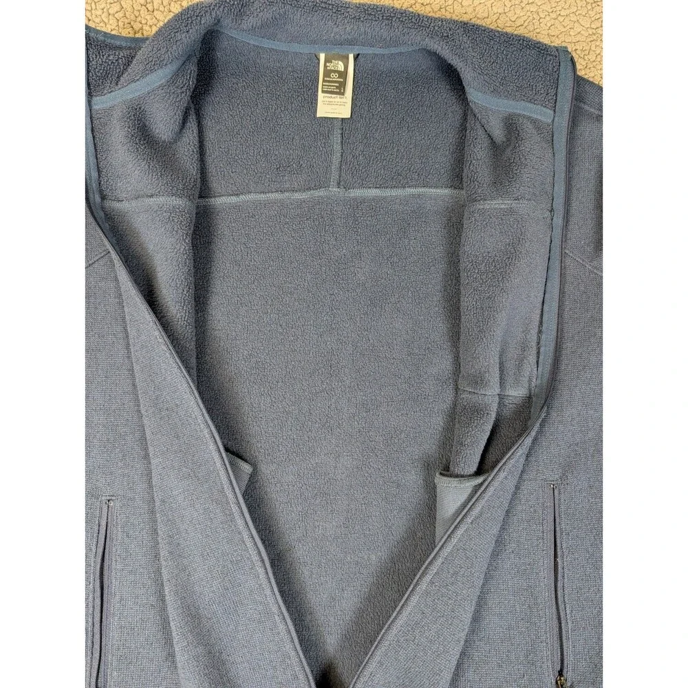 The North Face Men's Front Range Fleece Jacket Summit Navy Heather Size Large